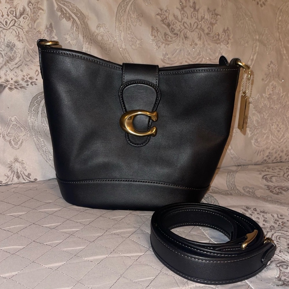 Coach Tali Bucket Bag Satchel CA112 Black